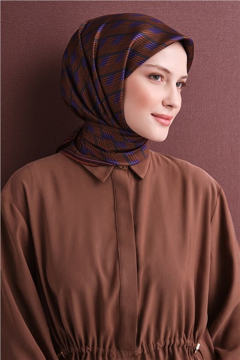 Armine Saf İpek Twill Eşarp 9626D 54