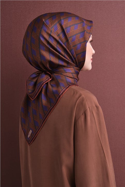 Armine Saf İpek Twill Eşarp 9626D 54