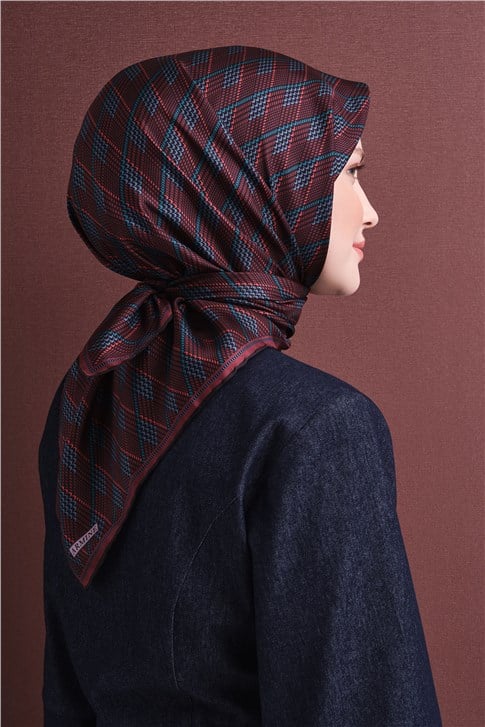 Armine Saf İpek Twill Eşarp 9626D 83