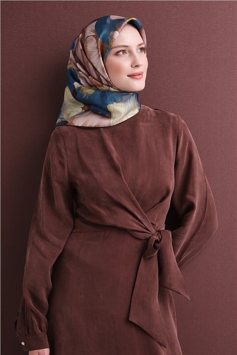 Armine Saf İpek Twill Eşarp 9627D 31
