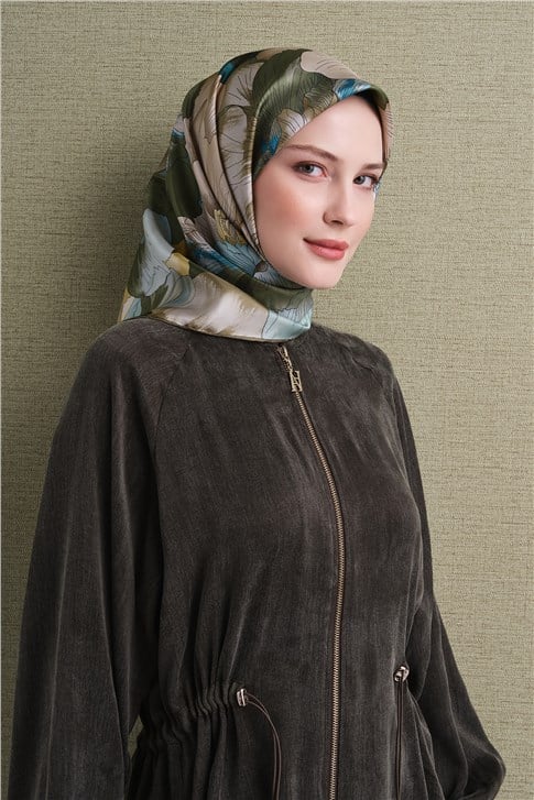 Armine Saf İpek Twill Eşarp 9627D 83