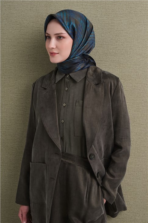 Armine Saf İpek Twill Eşarp 9628D 07