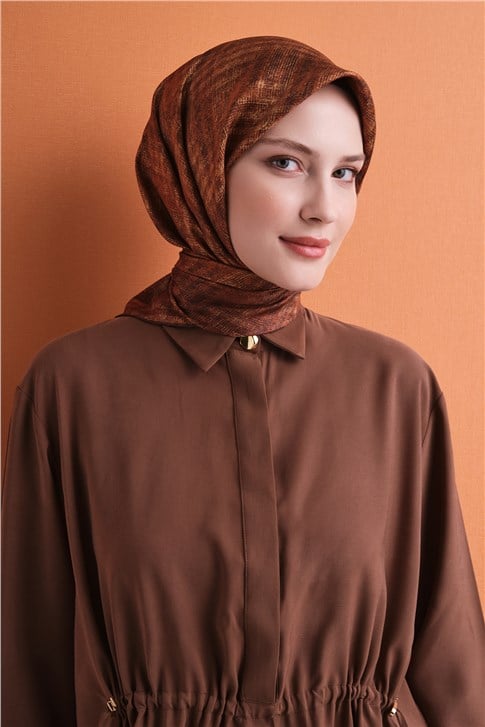 Armine Saf İpek Twill Eşarp 9628D 32