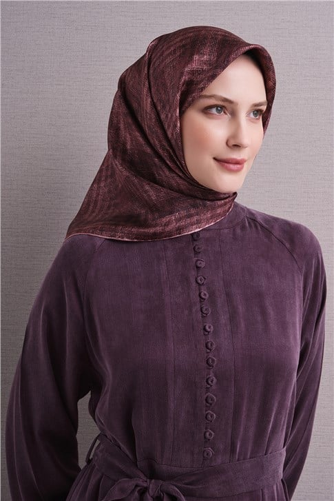 Armine Saf İpek Twill Eşarp 9628D 33