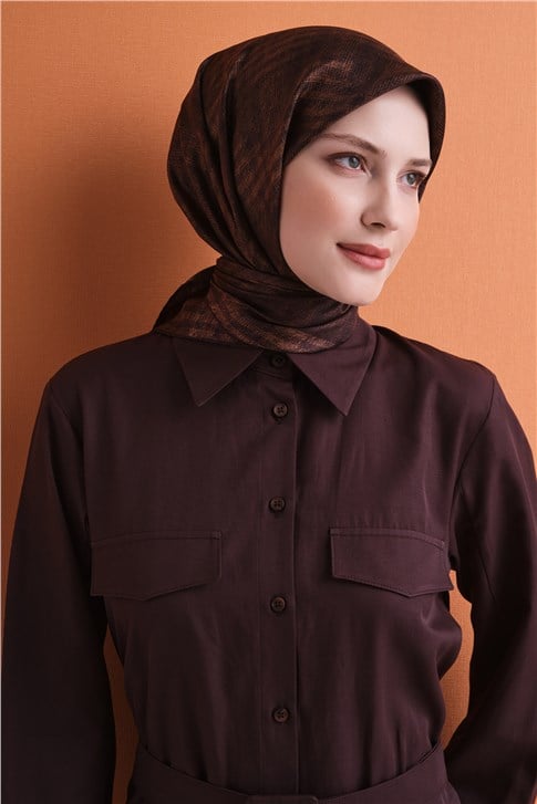 Armine Saf İpek Twill Eşarp 9628D 83
