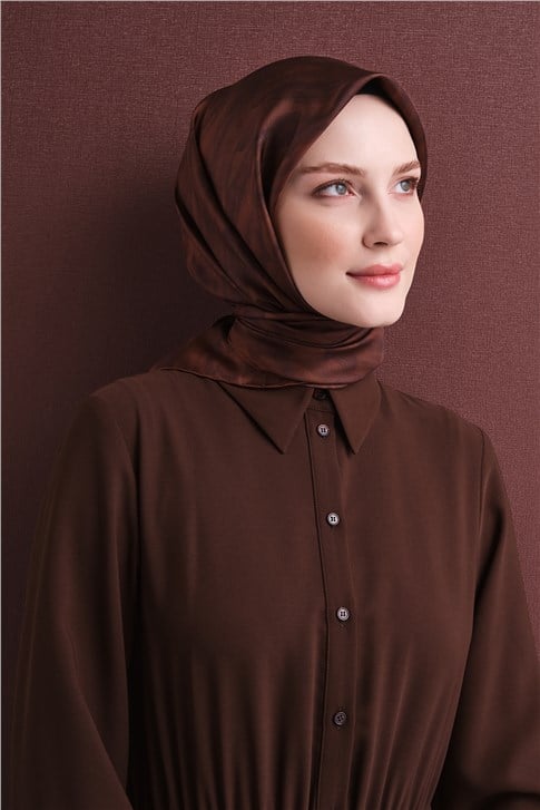 Armine Saf İpek Twill Eşarp 9630D 03