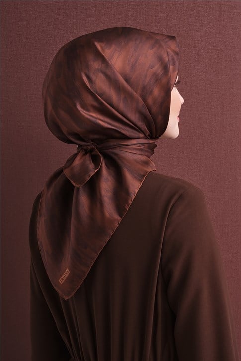 Armine Saf İpek Twill Eşarp 9630D 03