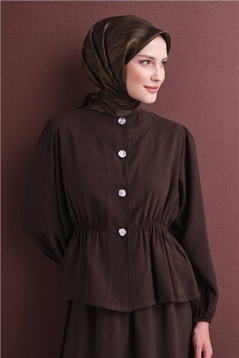 Armine Saf İpek Twill Eşarp 9630D 32