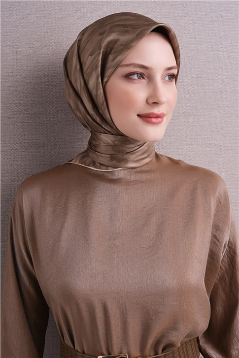 Armine Saf İpek Twill Eşarp 9630D 34