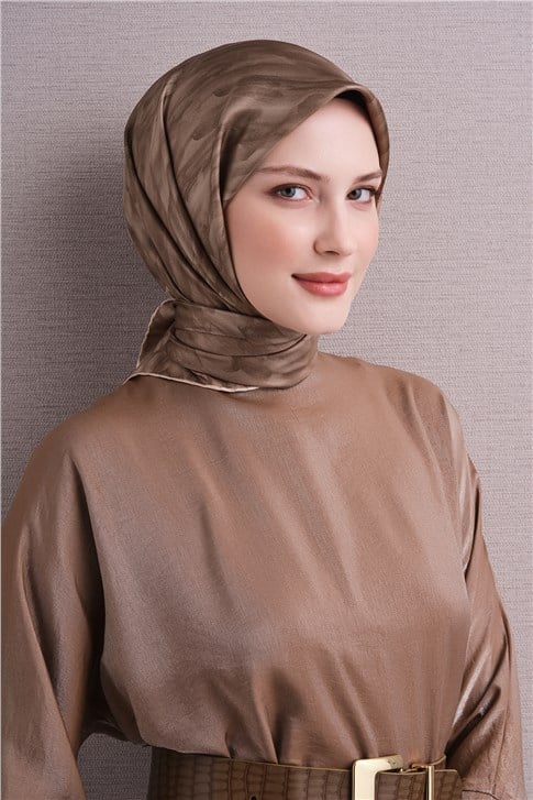 Armine Saf İpek Twill Eşarp 9630D 34