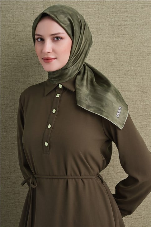 Armine Saf İpek Twill Eşarp 9630D 51