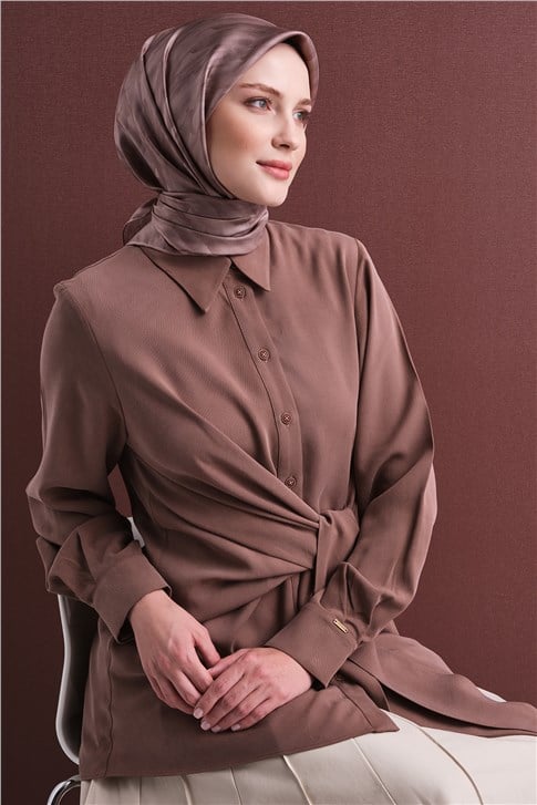 Armine Saf İpek Twill Eşarp 9630D 52