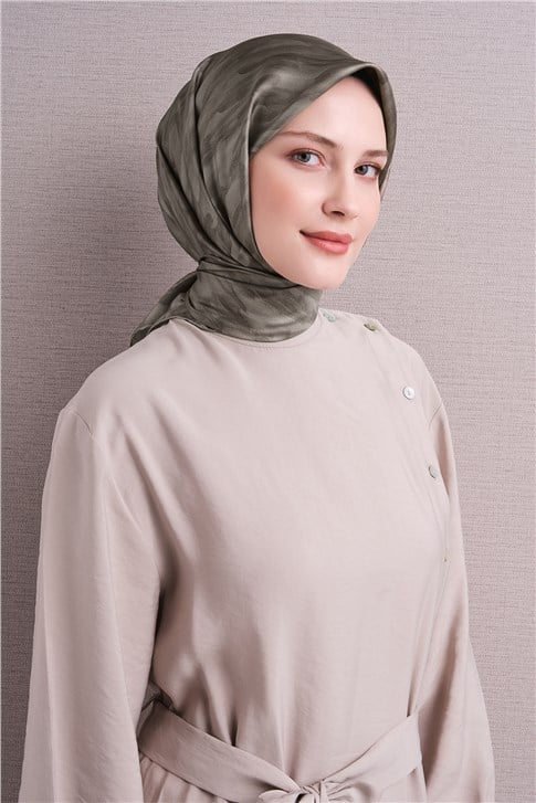 Armine Saf İpek Twill Eşarp 9630D 55