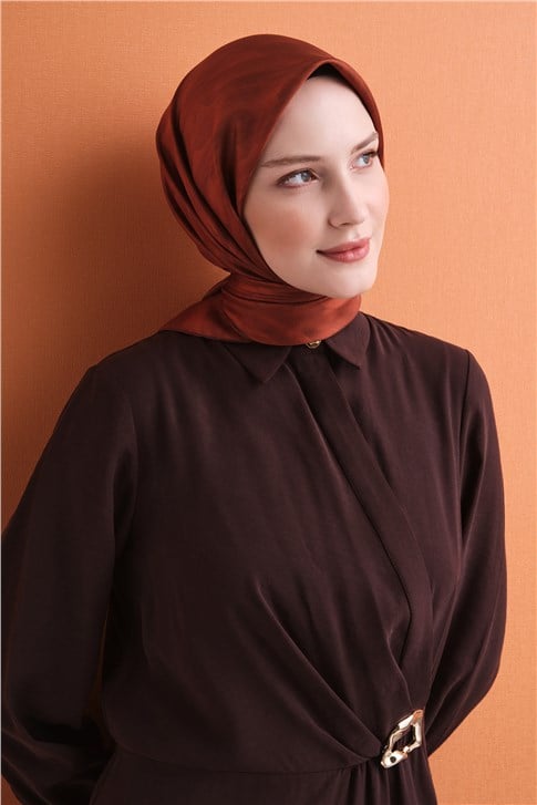 Armine Saf İpek Twill Eşarp 9630D 84