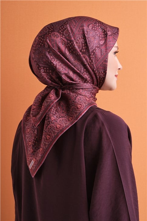 Armine Saf İpek Twill Eşarp 9631D 33