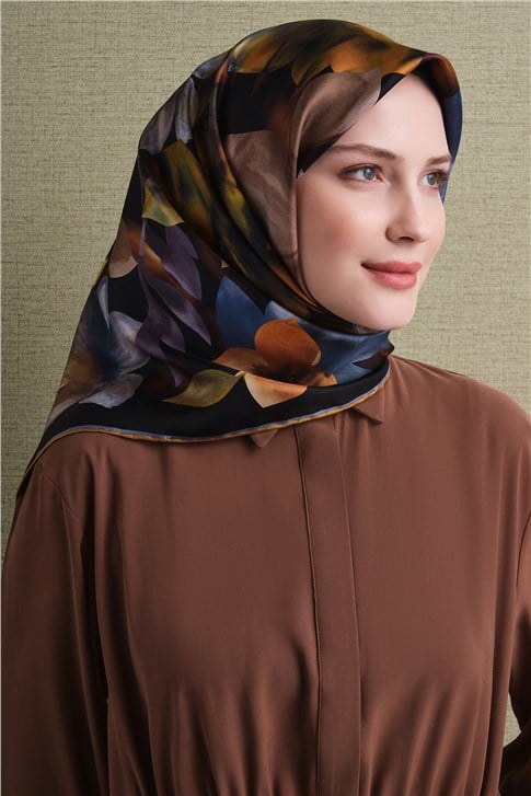 Armine Saf İpek Twill Eşarp 9632D 36