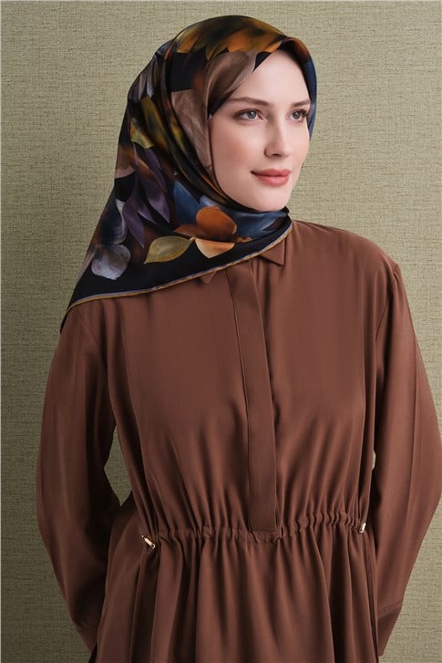 Armine Saf İpek Twill Eşarp 9632D 36