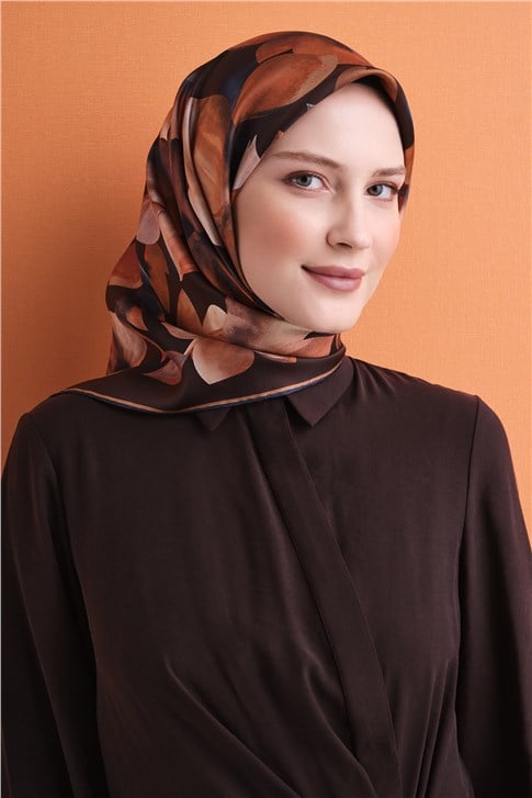 Armine Saf İpek Twill Eşarp 9632D 81