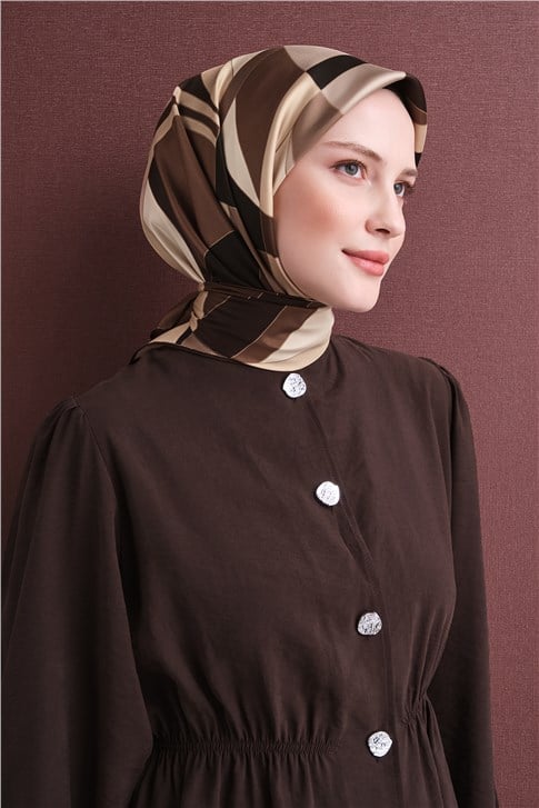 Armine Saf İpek Twill Eşarp 9633D 50