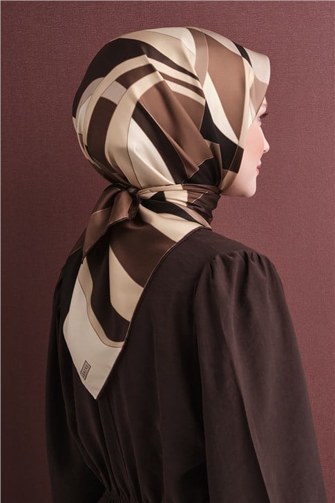 Armine Saf İpek Twill Eşarp 9633D 50