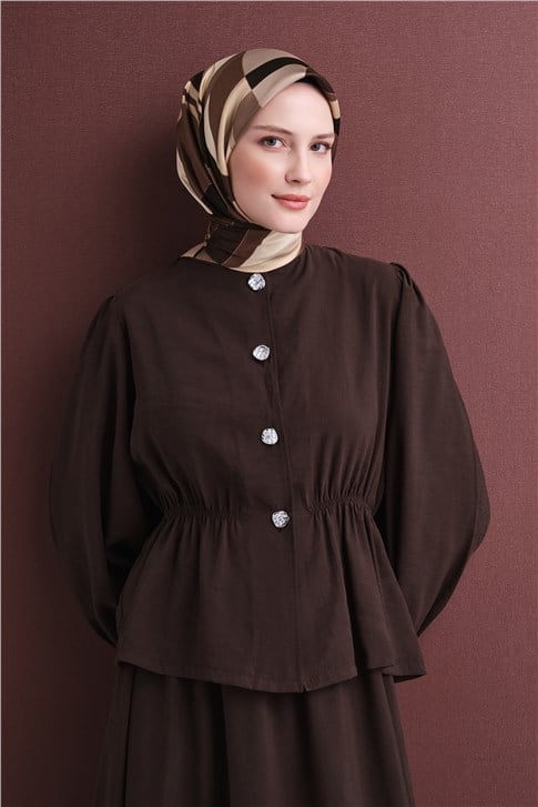 Armine Saf İpek Twill Eşarp 9633D 50