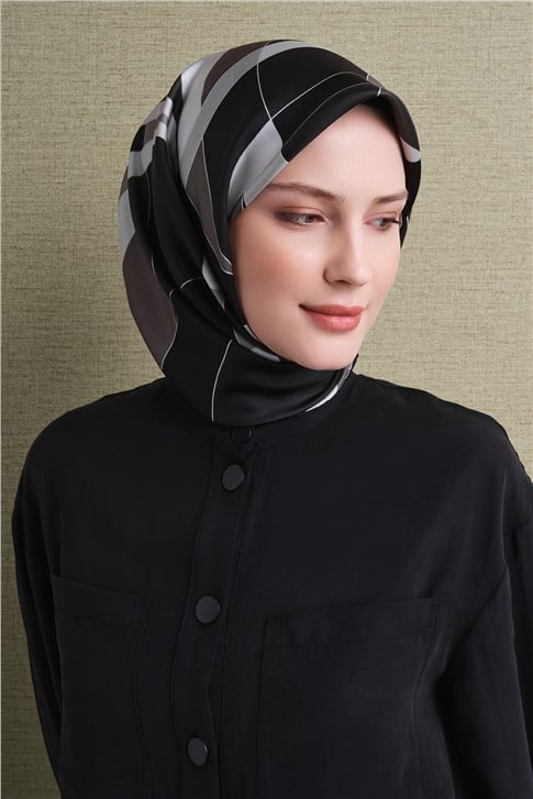 Armine Saf İpek Twill Eşarp 9633D 57