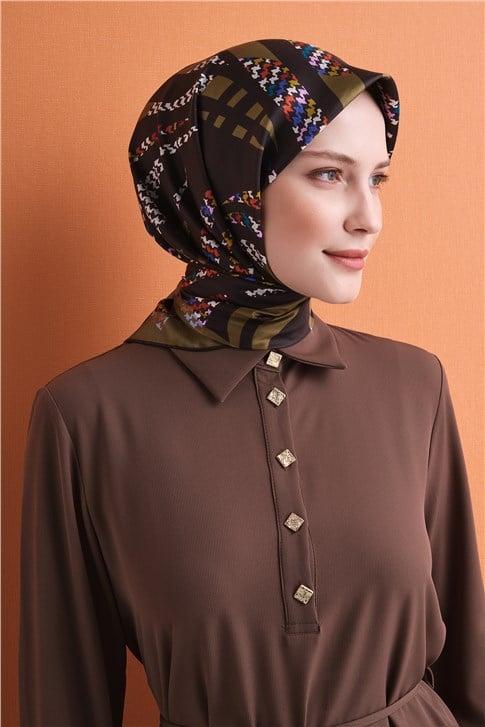 Armine Saf İpek Twill Eşarp 9634D 80