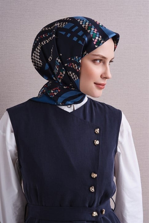 Armine Saf İpek Twill Eşarp 9634D 84