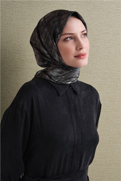 Armine Saf İpek Twill Eşarp 9635D 05