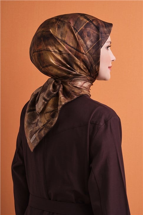 Armine Saf İpek Twill Eşarp 9635D 31