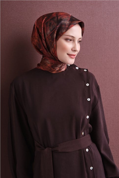 Armine Saf İpek Twill Eşarp 9635D 81