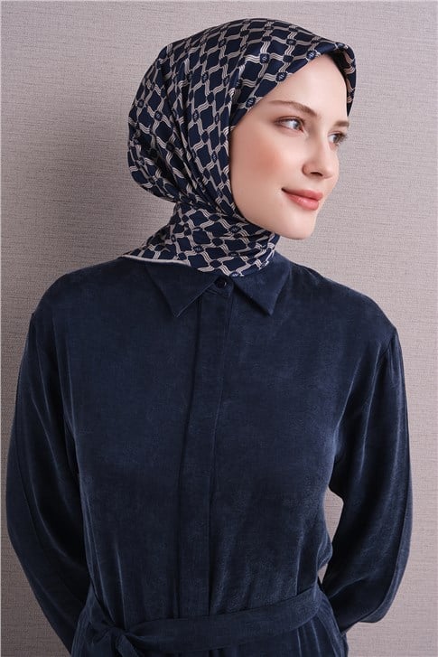 Armine Saf İpek Twill Eşarp 9636D 57