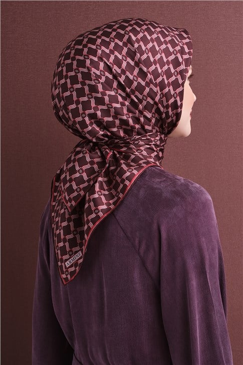 Armine Saf İpek Twill Eşarp 9636D 80