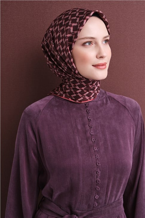 Armine Saf İpek Twill Eşarp 9636D 80