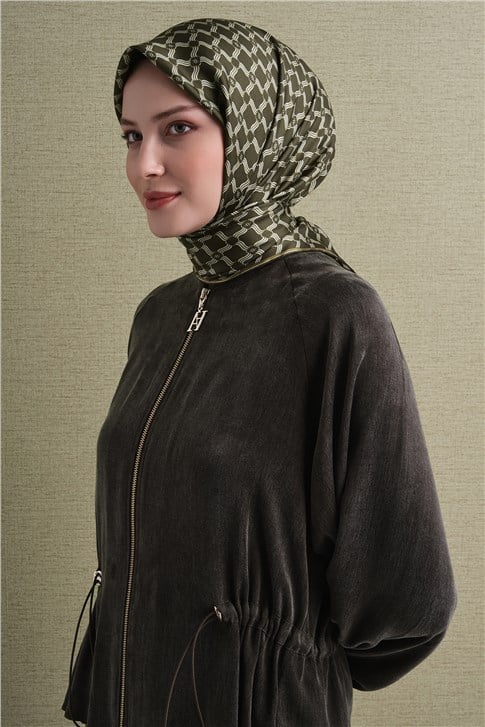 Armine Saf İpek Twill Eşarp 9636D 81