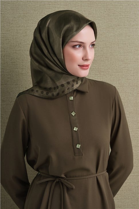 Armine Saf İpek Twill Eşarp 9637D 53