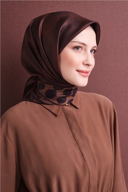 Armine Saf İpek Twill Eşarp 9637D 84