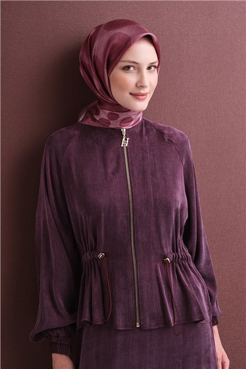 Armine Saf İpek Twill Eşarp 9637D 85