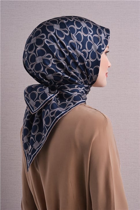 Armine Saf İpek Twill Eşarp 9638D 03