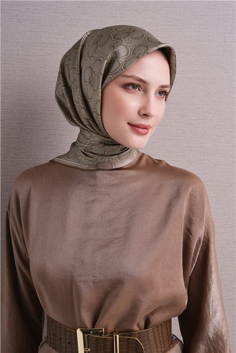 Armine Saf İpek Twill Eşarp 9638D 04