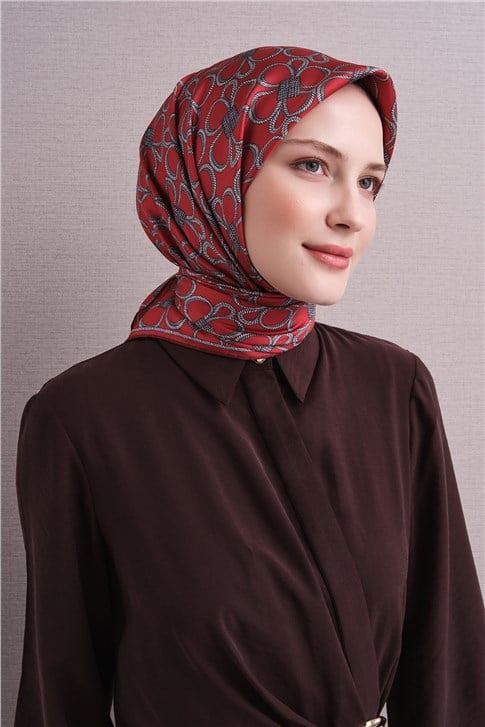 Armine Saf İpek Twill Eşarp 9638D 34