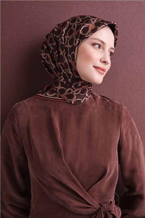 Armine Saf İpek Twill Eşarp 9638D 52
