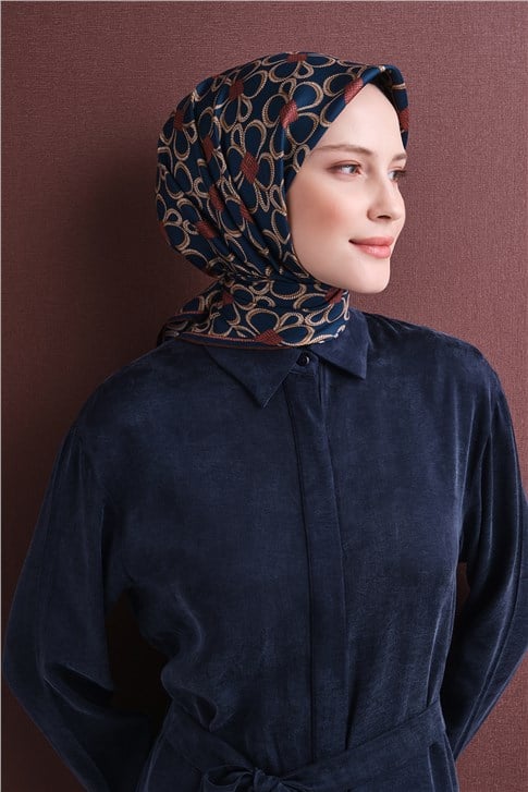 Armine Saf İpek Twill Eşarp 9638D 81