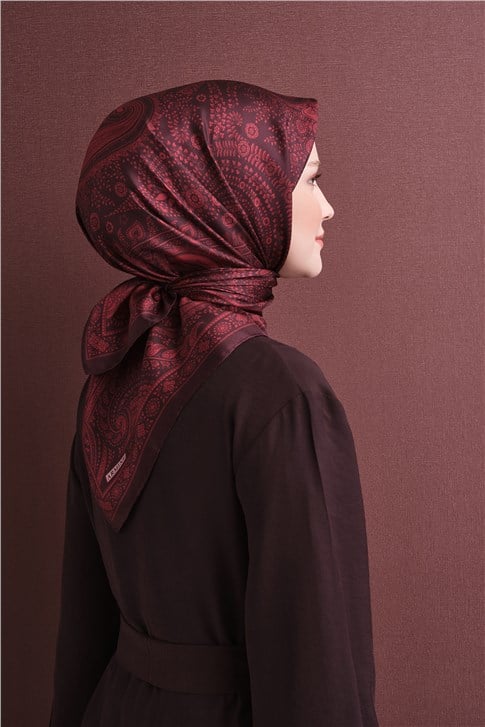 Armine Saf İpek Twill Eşarp 9640D 33
