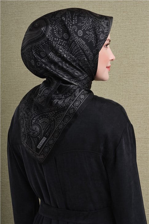 Armine Saf İpek Twill Eşarp 9640D 81