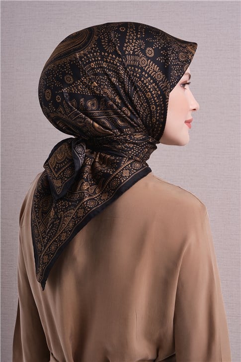 Armine Saf İpek Twill Eşarp 9640D 83