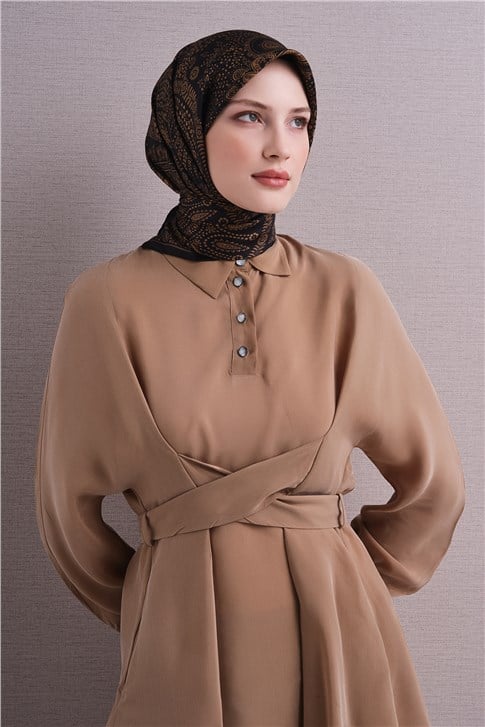 Armine Saf İpek Twill Eşarp 9640D 83