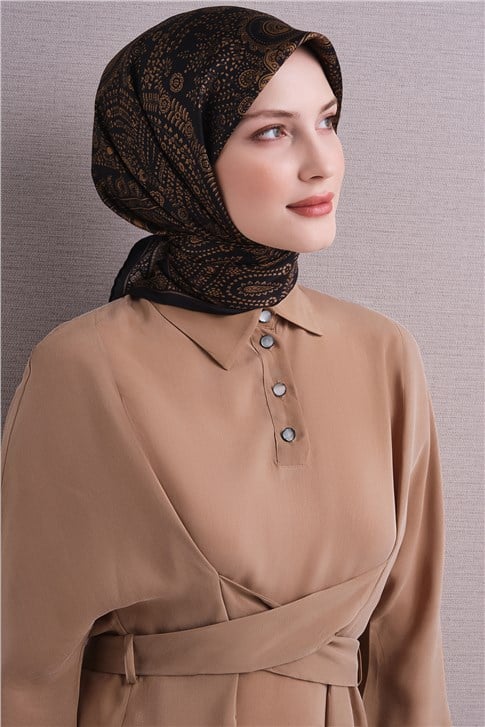 Armine Saf İpek Twill Eşarp 9640D 83