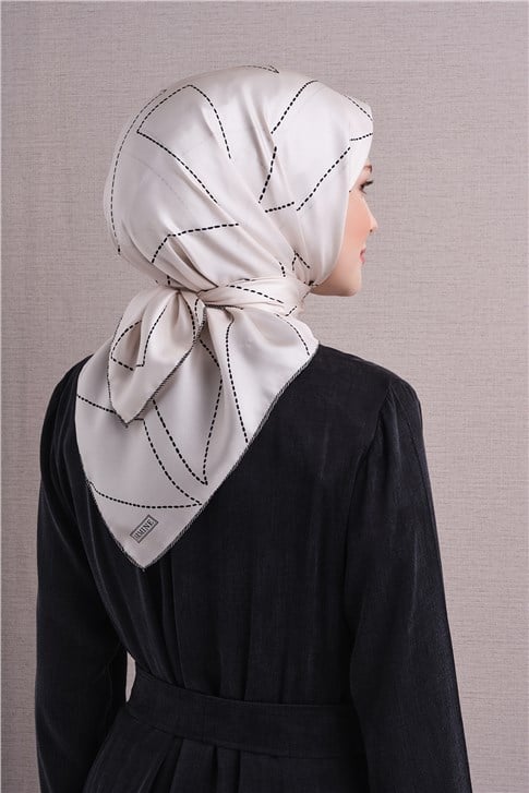 Armine Saf İpek Twill Eşarp 9642D 34