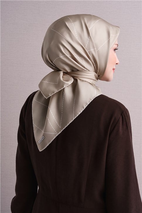 Armine Saf İpek Twill Eşarp 9642D 35